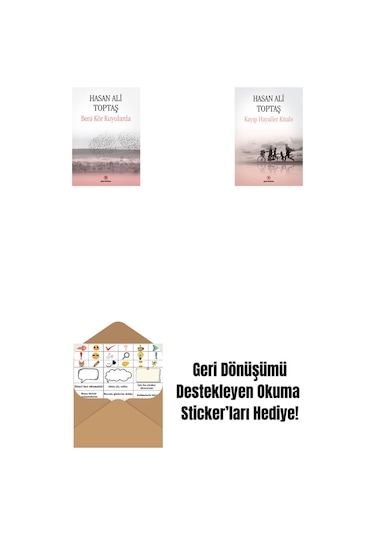 Beni Kör Kuyularda + Kayıp Hayaller Kitabı + Okuma Sticker'ları
