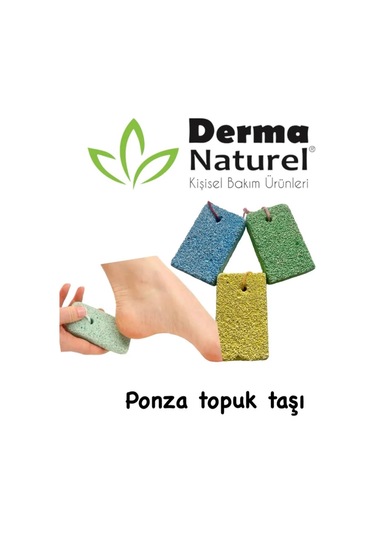 Derma Naturel Ponza Topuk Taşı Ms-33 6 Lı Set