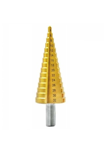 Paslanmaz Kademeli Matkap Ucu Sac Delme Uç 4- 32 Mm Okan Hırdavat