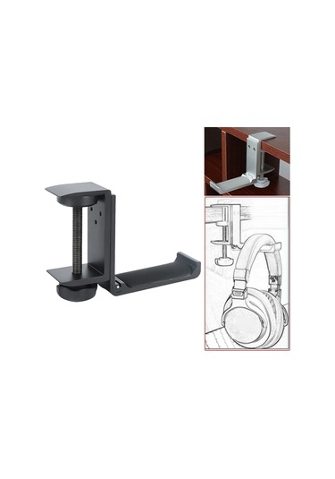 Suntek Metal Alaşım Oyun Kulaklığı Kulaklık Kanca Siyah-bir