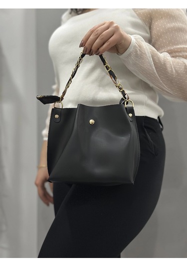 Biçomi Siyah Cilt Zrm Çanta Siyah