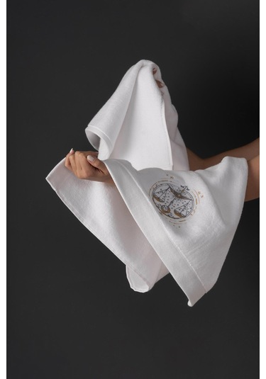 Varol %100 Microcotton Üst Kalite Havlu Seti Burç Nakışlı Terazi-standart Terazi Diğer