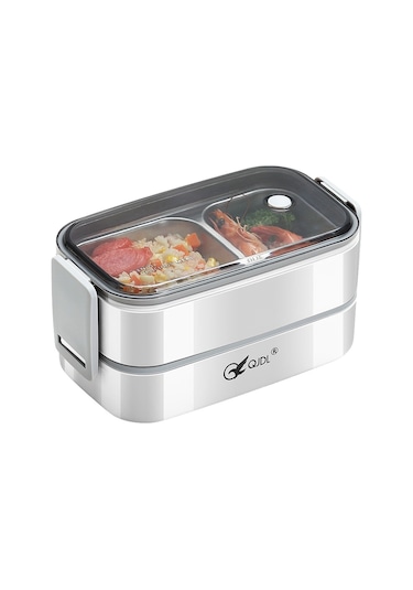 Mühürlü Ve Yalıtımlı Çiftçi Katmanlı Beslenme Kutusu Beyaz