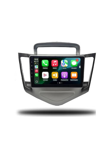 Caros Chevrolet Cruze 2007-2012 Uyumlu Androidd Multimedya 4gb Ram 32gb Hafıza 9"