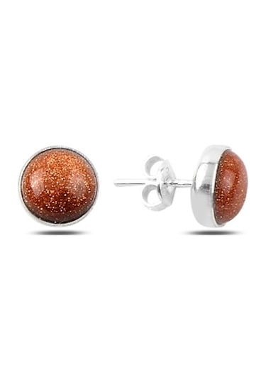 Gumusevi Yıldız Taşı Gümüş Küpe 925 Ayar