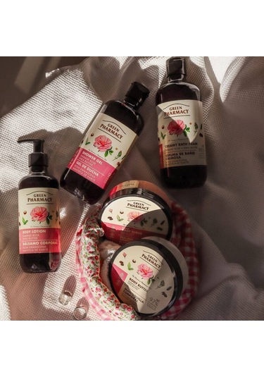 Bitkisel Vegan Selülit Karşıtı Vicut Pelingi Gül Shea Yag 200 Ml