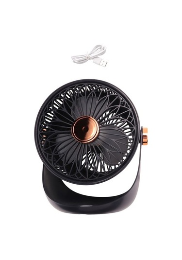 2400mah Masa Duvarı Hava Sirkülasyonu Elektrikli Fan Şarj Edilebilir, Mavi Ay51mn Mavi