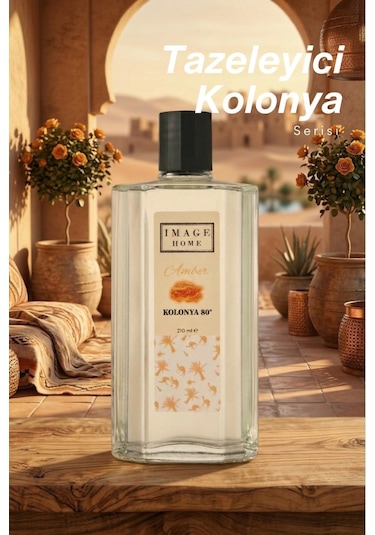 Image Home Cam Kolonya Amber 210 Ml