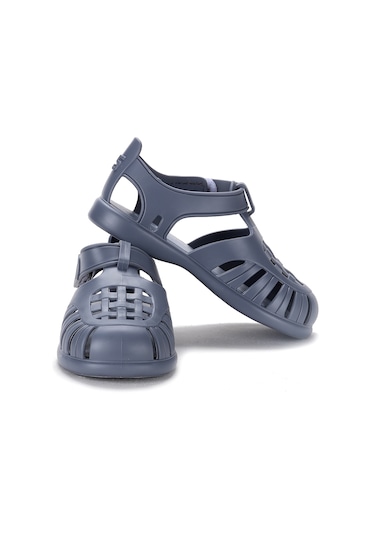 İgor S10271 Tobby Solid Kız/Erkek Çocuk  Sandalet Ayakkabı Gri Çok Renkli