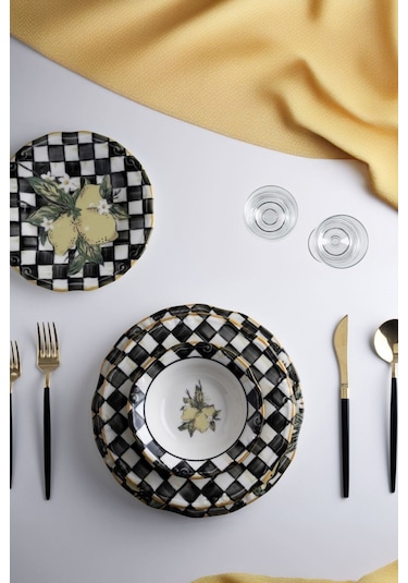 Tfnymklnd-004 Miss Betty Linda Desen 24 Parça Yemek Takımı 001