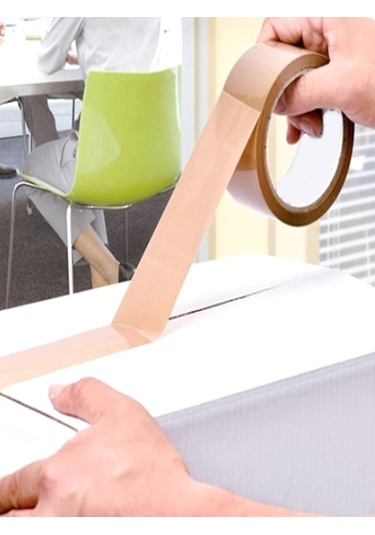 Taba Koli Bandı 45mmx100m Kahverengi Koli Bantı Taba Renk Hotmelt