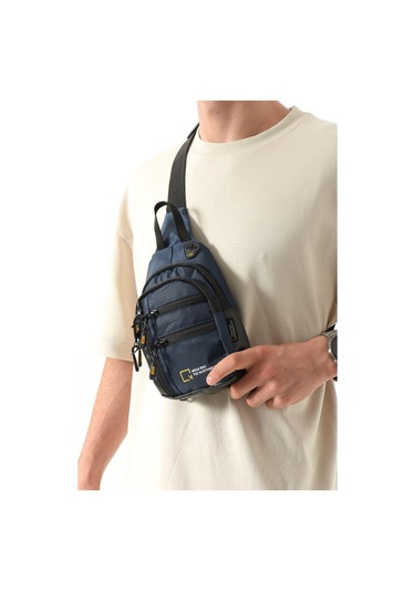 Body Bag Çanta Erkek Göğüs Sırt Çantası Fonksiyonel Kullanım Badybag 23 14 Cm The Northwest Lacivert