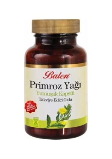 Balen Primroz Yağı Soğuk Pres 650 MG 90 Kapsül