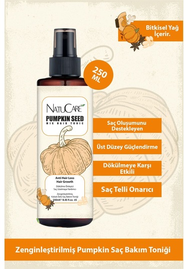 Natucare Pumpkin Saç Bakım Toniği 250 ML