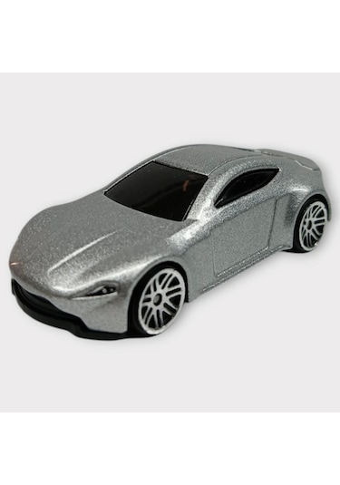 Metal Mini Arabalar 8 Cm - Gri - 1 Lisinya