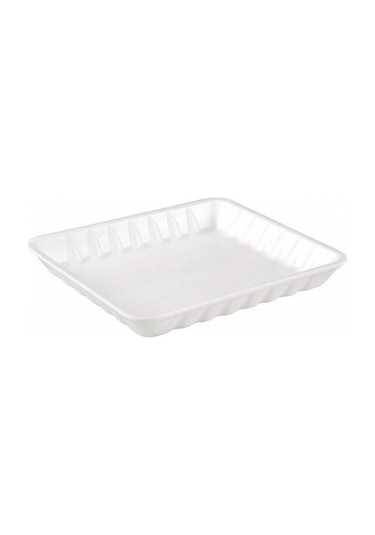 Tek Kullanımlık Mod 8 Köpük Tepsi Tabak - 28x32 Cm. - 5 Adetlik 1 Paket