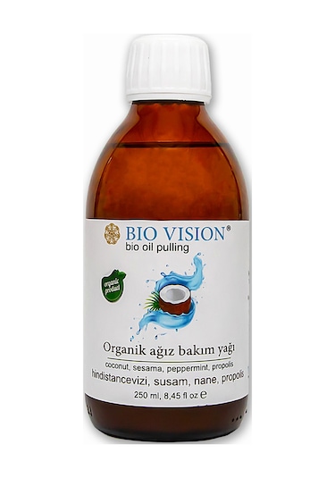 BioVision Organik Hindistan Cevizli Ağız Bakım Yağı 250 ML
