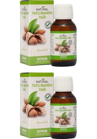 Natural Extrem Tatlı Badem Yağı 2 x 50 ML