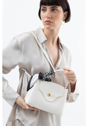 Matthew Cox Kadın El Çantası Byn2353 Std / Beyaz Beyaz