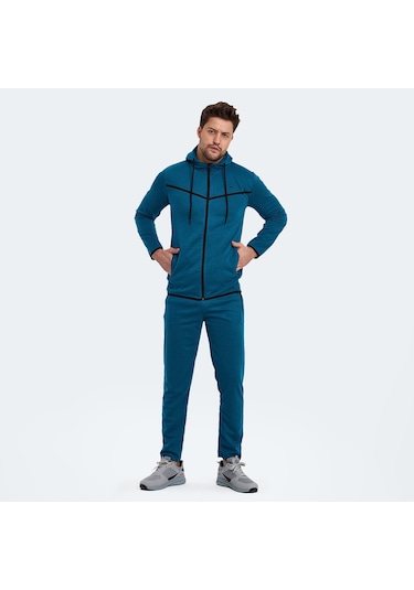 Slazenger ORKA IN Erkek Eşofman Takımı Petrol