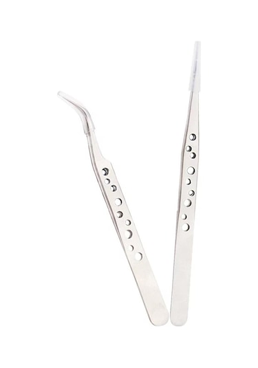 Ellea Twezers Profesyonel İpek Kirpik Cımbız Seti 2'li