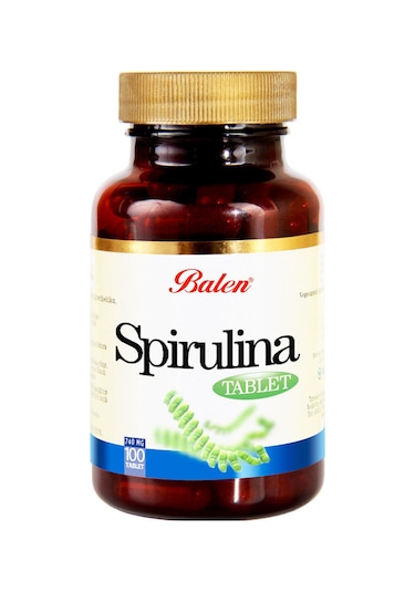Balen Spirulina Yosun Tablet 740 MG 100 Tablet