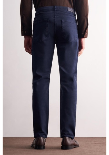 Lacivert 5 Cep Casual Slim Fit Pamuklu 5 Cep Pantolon 1003255318 Lacivert