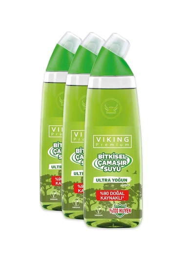 Viking Premium Çamaşır Suyu Amber 3 x 750 ML