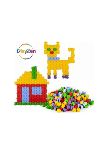 Master Tiktak Bloklar 120 Parça Çok Renkli Yapı Seti 3 Yaş+ Eğitici & Çıt Çıt