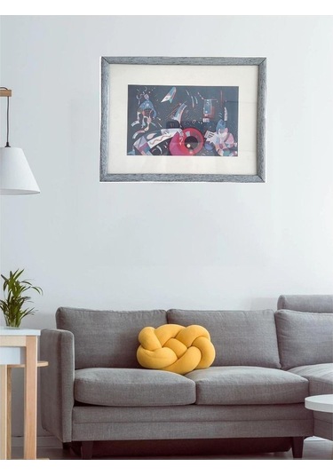 Wassıly Kandinsky Çerceveli Duvar Tablosu 28x21cm