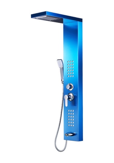 Sam Banyo Niagara Duş Paneli Mavi Siyah
