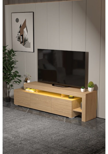 Luma Led Işıklı Tv Ünitesi Matisse