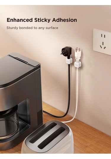 Joyroom Zs368 Premium Magnetik Kablo Düzenleyici Organizer 6 Adet Siyah