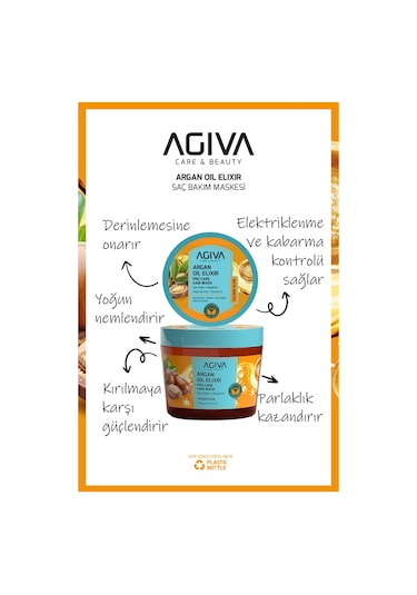 Argan Yağlı Saç Bakım Maskesi-300ml