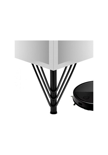 Vanessa 15 Cm Metal 4 Adet Siyah Metal Mobilya, Dolap, Koltuk, Kanepe, Tv Ünitesi Ayakları