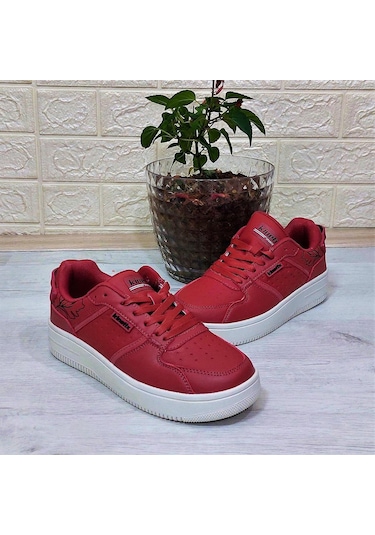 Kinetix Enner Pu Kiremit Comfort Fuspetli Atom Sneaker Spor Ayakkabı 001