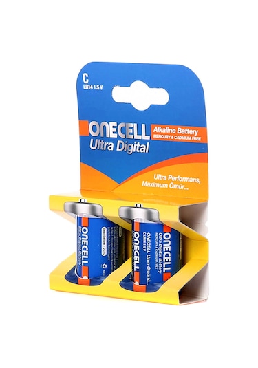 Onecell LR14 1.5 V Ultra Dijital Alkalin C Boy Pil 2'li