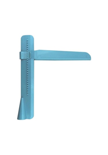 Mavi Kek Kazıyıcı Ayarlanabilir Yumuşatma Kazıyıcı Fondan Spatula Kek Kenar Pürüzsüz Krem Dekorasyon Araçları Mutfak Pişirme Araçları