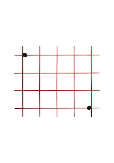 Remember Metal Duvar Panosu Kırmızı