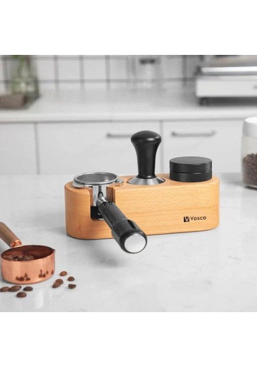 Vosco VTS-1 3 Gözlü Ahşap Tamper Matı