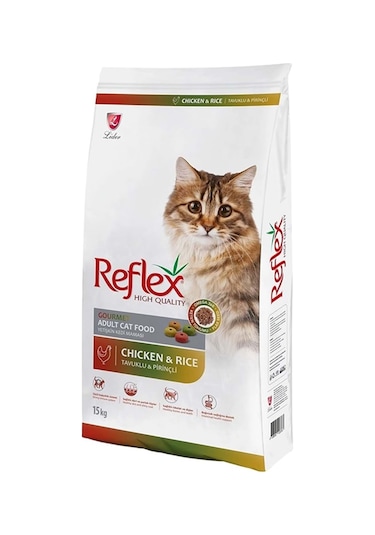 Reflex Multi Color Renkli Taneli Tavuklu Yetişkin Kedi Maması 15 KG