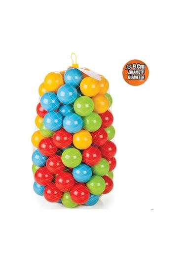 Pilsan Filede Oyun Havuz Topu 9 Cm 100'Lü