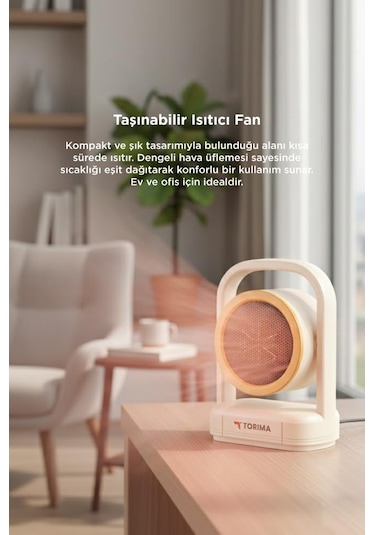 Torima HT-100 Sessiz Mini Isıtıcı