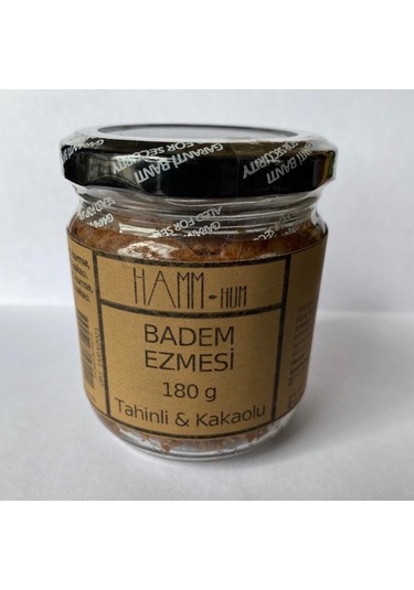 Hamm-Hum Badem Ezmesi Tahinli Kakaolu 180 G