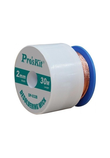 Proskit Dp-032B Lehim Sökme Fitili 30 Metre Makara