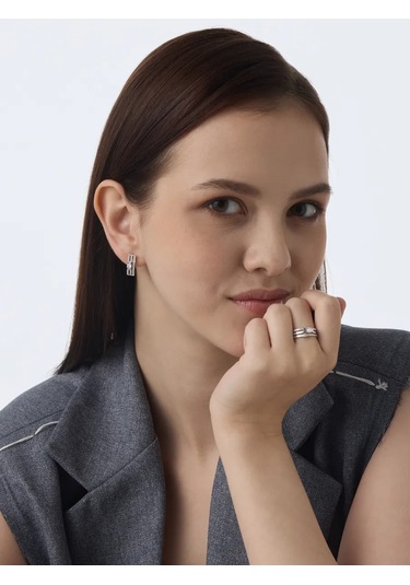 Main Dizzain 925 Ayar Gümüş Mücevher Yüzük 399775324 Gümüş