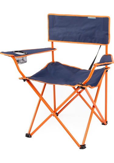 Eco Ergonomik Katlanır Kamp Sandalyesi Lacivert