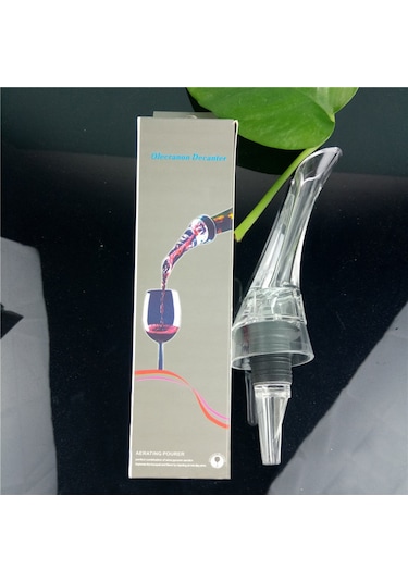 Kosona Hızlı Şarap Havalandırıcı - 0.1 Saniye Hızlı Canlandırma, Damgasız Döküm, Bernoulli Prensibi, Fda Onaylı Malzeme Taban Olmadan