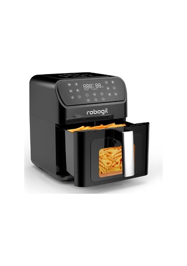 Robogil AF-19D Airfryer XXL 6.5 LT Sıcak Hava Fritöz