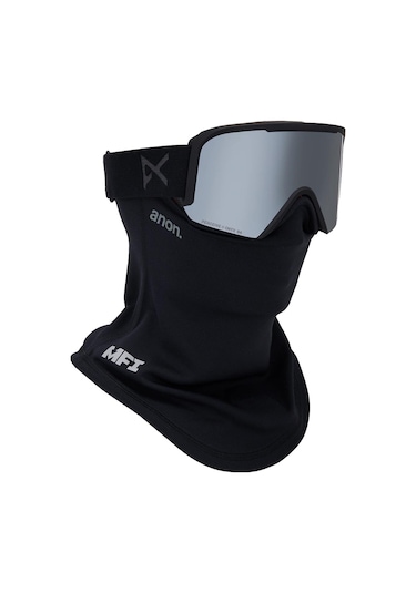 Anon Burton Nesa Goggles + Lens + Mfi Face Mask Unisex Siyah Goggle 4486 Siyah